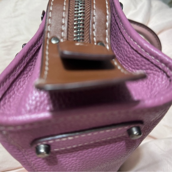 Coach rogue 25 tea rose tote w/wallet - Picture 10 of 14